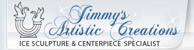 NJ, NY ice carver, ice carving, ice sculptures, Jimmys Artistic Creations, Centerpiece Specialist 